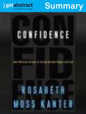 cover image of Confidence (Summary)